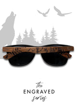 Eyewood | Engraved wooden sunglasses - The North image 1