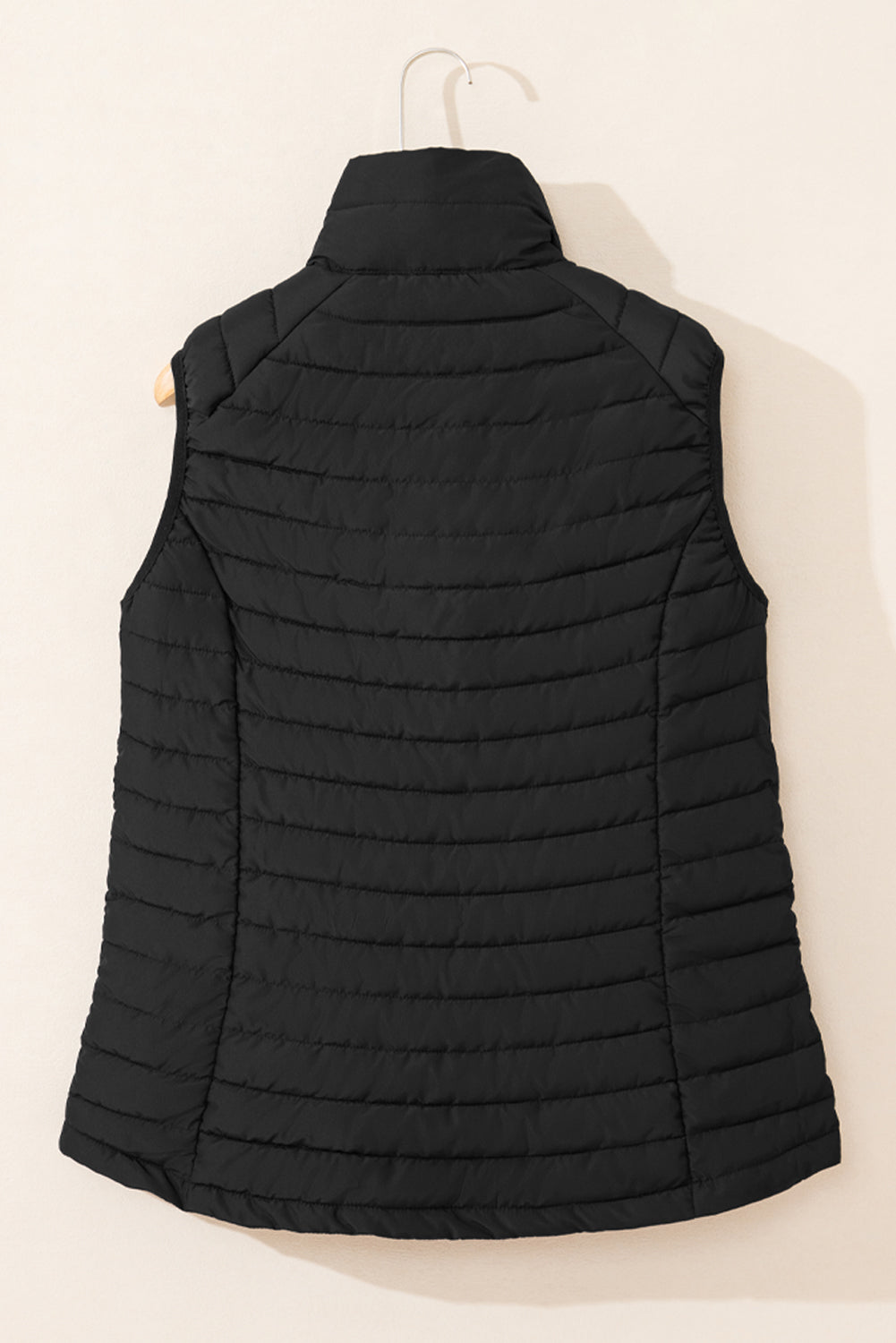 Harper Quilted Zipped Puffer Vest image 3
