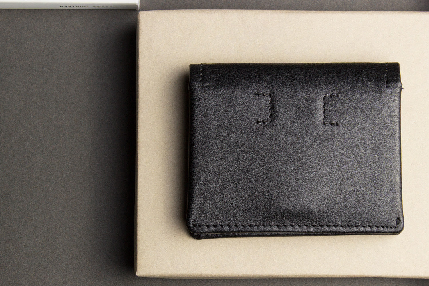 Slim Leather Bifold Wallet