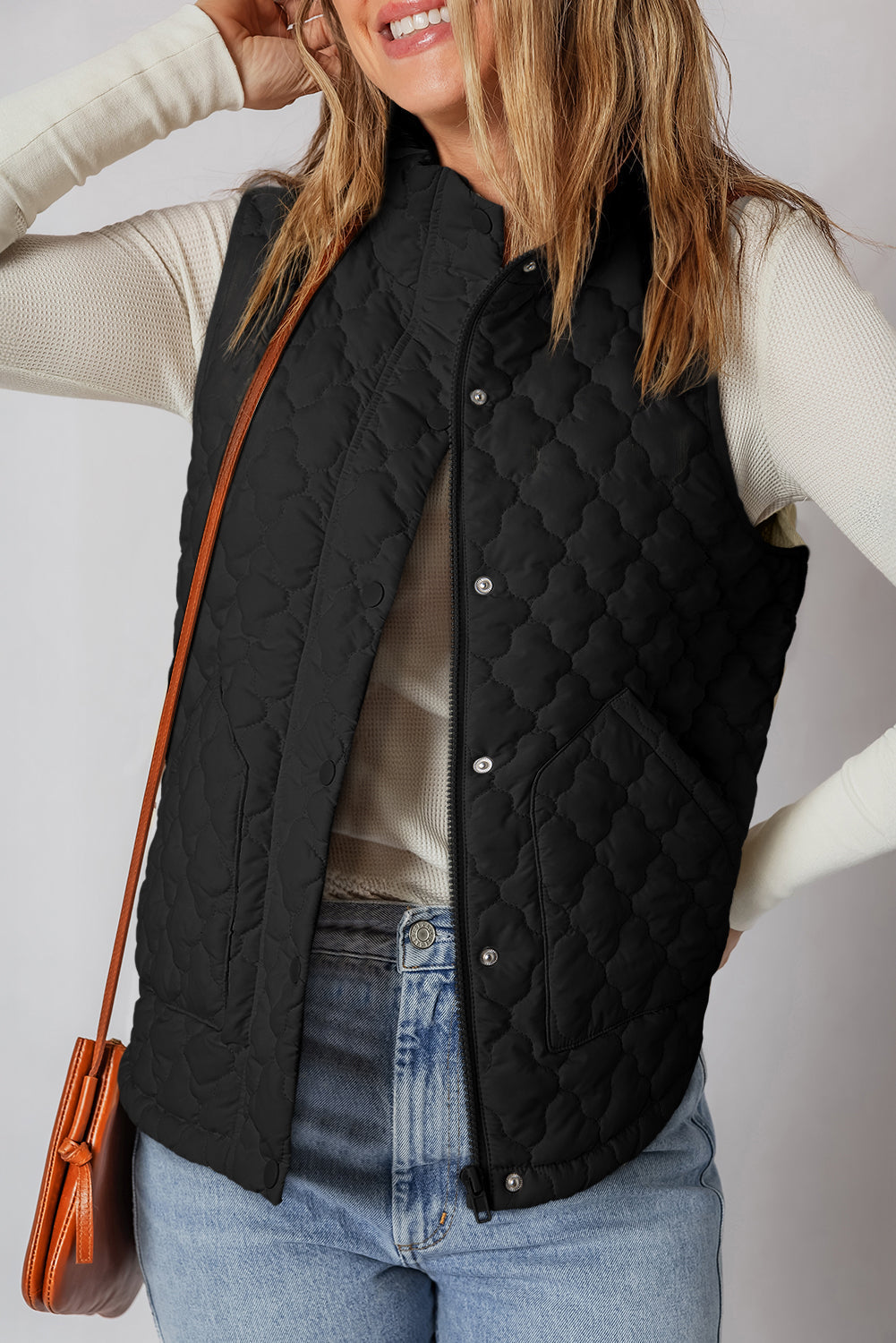 Evelyn Zip Up Winter Vest image 15