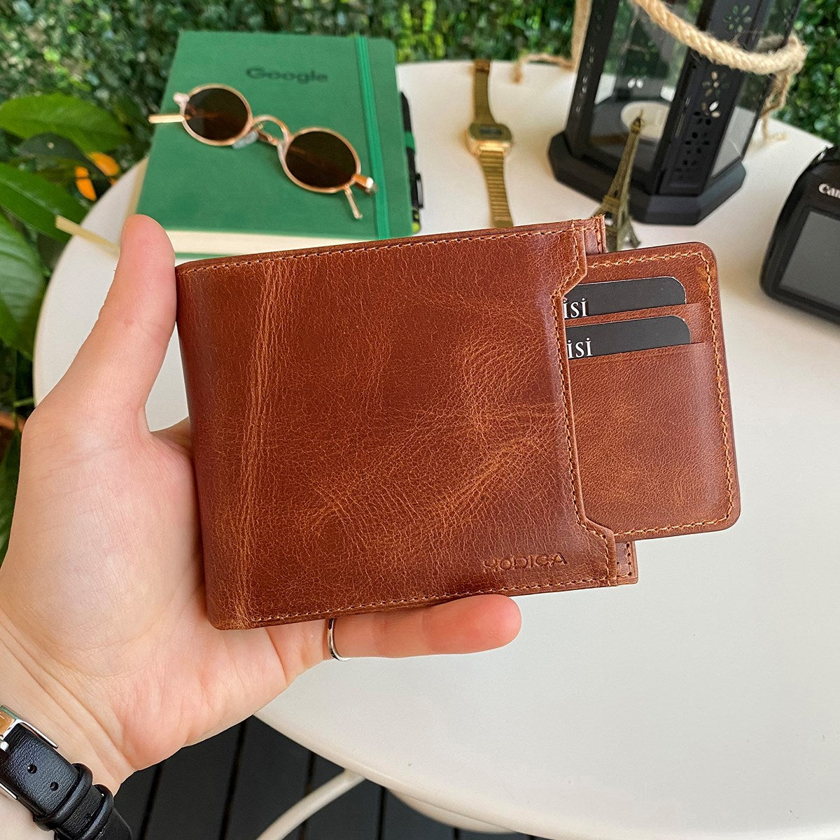 Dallas - Genuine Leather Kangaroo Wallet + Card Holder image 8