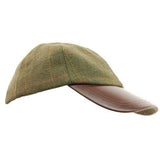 Tweed Leather Skip Hat - Bute image