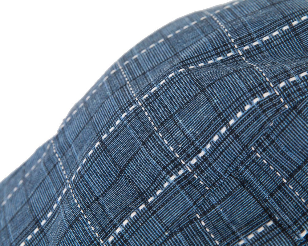 Denim tweed flat cap by Max Alexander image 3