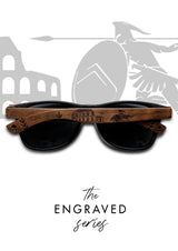 Eyewood | Engraved wooden sunglasses - Gladiator image 1