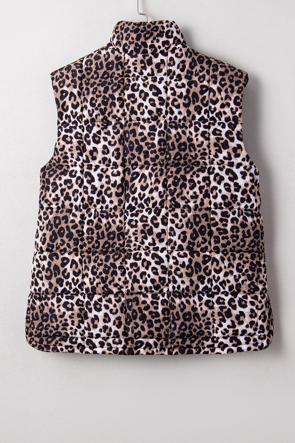 Aria Zipper Casual Puff Vest image 1