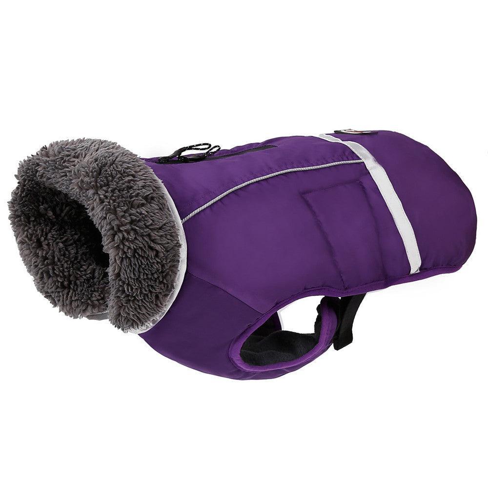 Cozycanine Winter Warmer Vest - Purple, S image