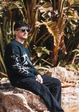 Limited Eyewood Dream Bamboo Sunglasses - Black/Brown - Square image 2