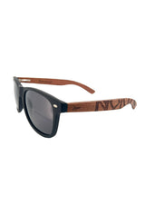 Eyewood | Engraved wooden sunglasses - Viking Runes - Norway image 3