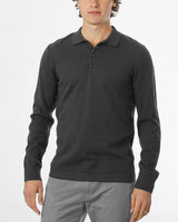 ZIMEGO Men's Casual Polo Sweater - Long Sleeve Pullover Button Knit Shirt image 1