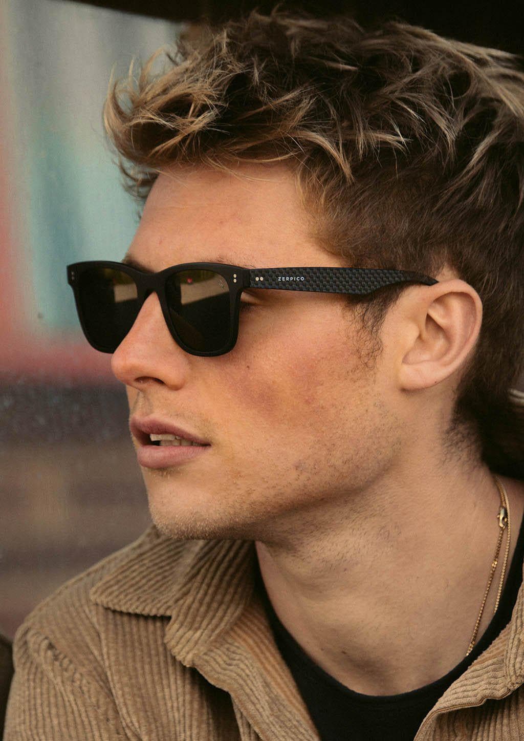 Hybrid - Atom - Carbon Fiber &amp; Acetate Sunglasses image 0