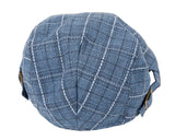 Denim tweed flat cap by Max Alexander image 4