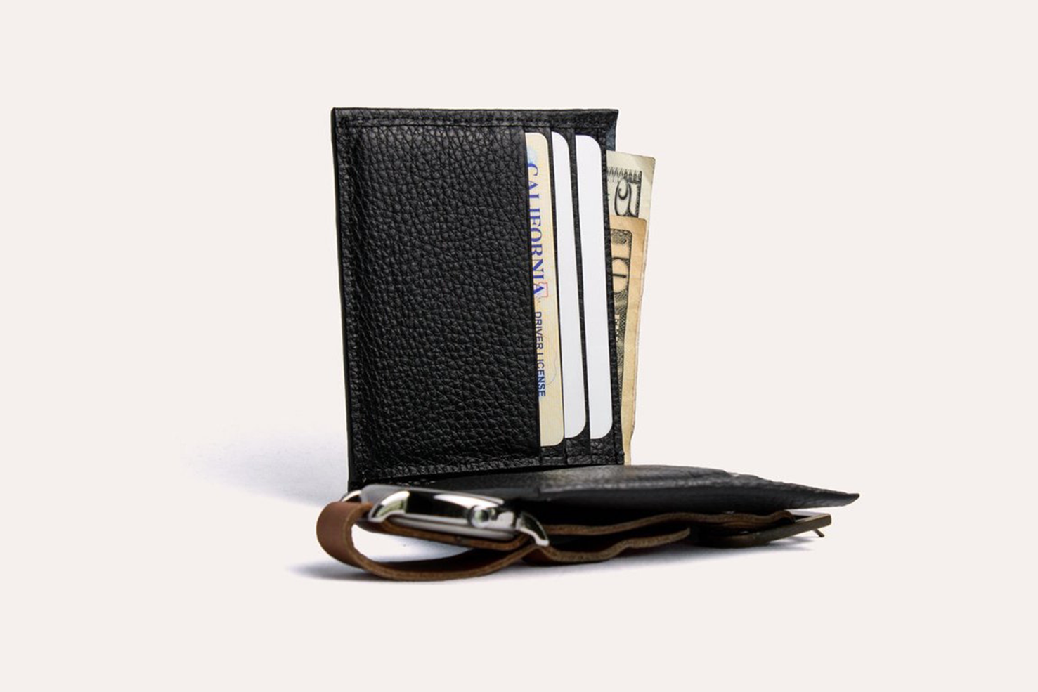 Classic Leather Wallet - Black image