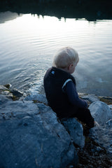 Baby/Kid Virgin Wool Vest - Charcoal image 2