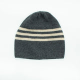 CASHMERE  STRIPED BEANIE-0