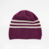 CASHMERE  STRIPED BEANIE-2