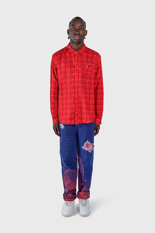 Eternal Plaid Long Sleeve Button Up Shirt image 4