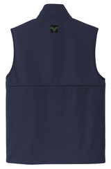 Vested Badge Windbreak Soft Shell Vest