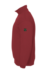 Vested Comfort Blend Quarter Zip Pullover Sweatshirt