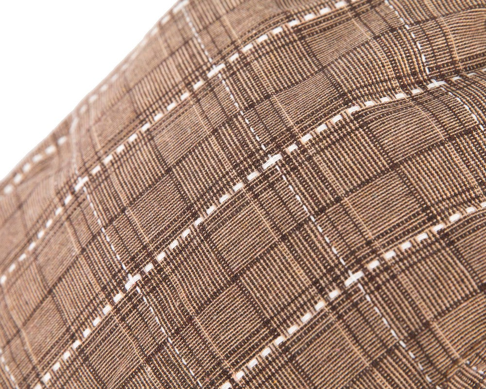 Beige tweed flat cap by Max Alexander image 3