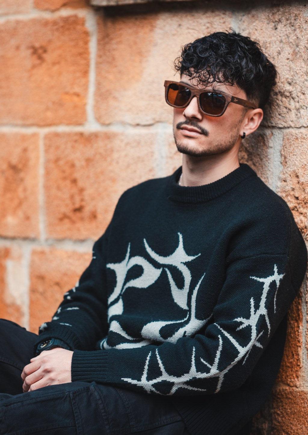 Limited Eyewood Dream Bamboo Sunglasses - Brown - Wayfarer image 2