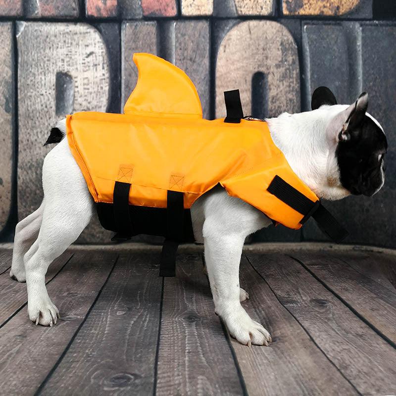 Shark Fin Dog Life Vest-4
