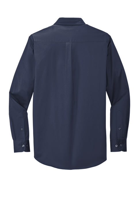 Vested Long Sleeve Easy Care Shirt Vivid