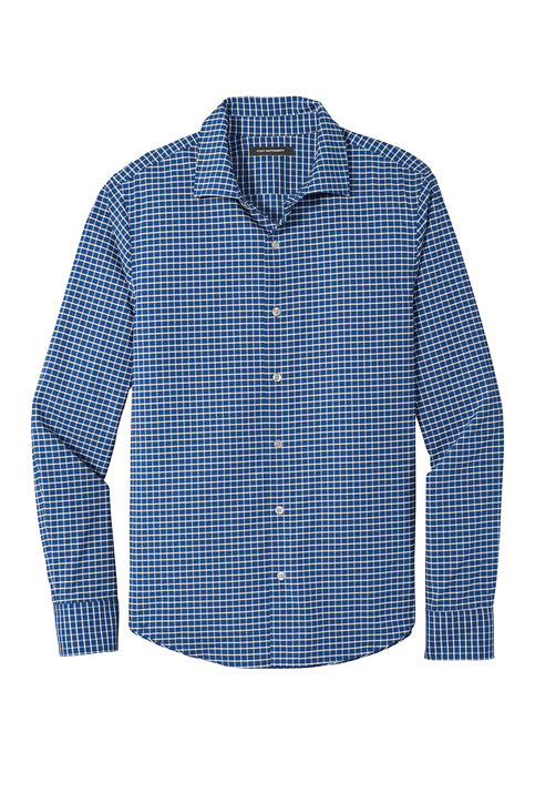 Vested City Stretch Long Sleeve Button-Up Shirt