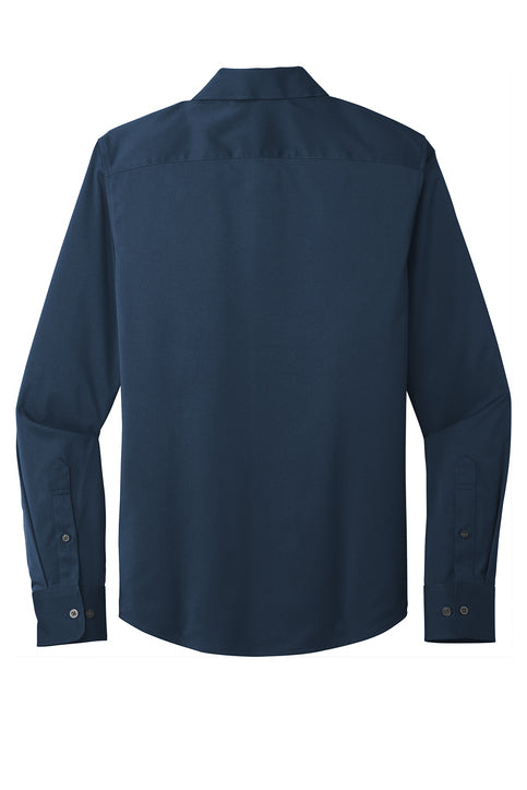 Vested City Stretch Long Sleeve Button-Up Shirt