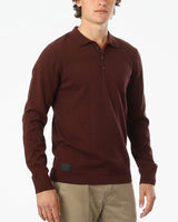 ZIMEGO Men's Casual Polo Sweater - Long Sleeve Pullover Button Knit Shirt image 0