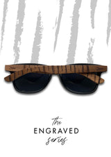 Eyewood | Engraved wooden sunglasses - Untamed image 1