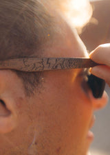 Eyewood | Engraved wooden sunglasses - Vikings image 4
