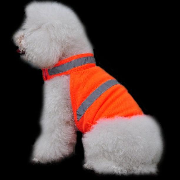 Fluorescent Safety Dog Vest-1