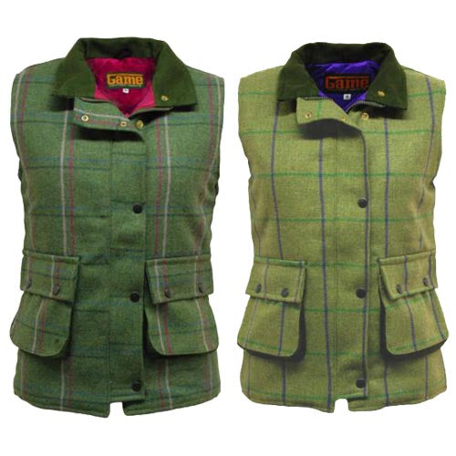 Ladies Game Ruby and Abby Tweed Gilet image 2
