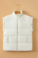 Isabella Stand Oversized Puffer Vest image 7