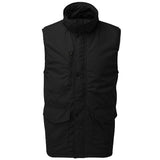 Mens Fort Wroxham Quilted Gilet Vest - Black, 2XL image