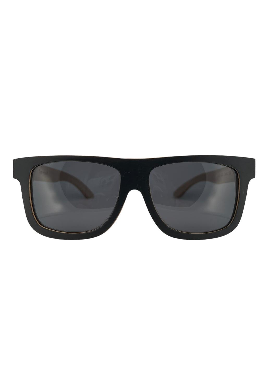 Limited Eyewood Dream Bamboo Sunglasses - Black/Brown - Square image 1