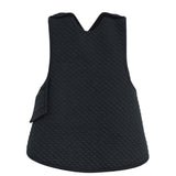Baby Bib Vest - Black, L image