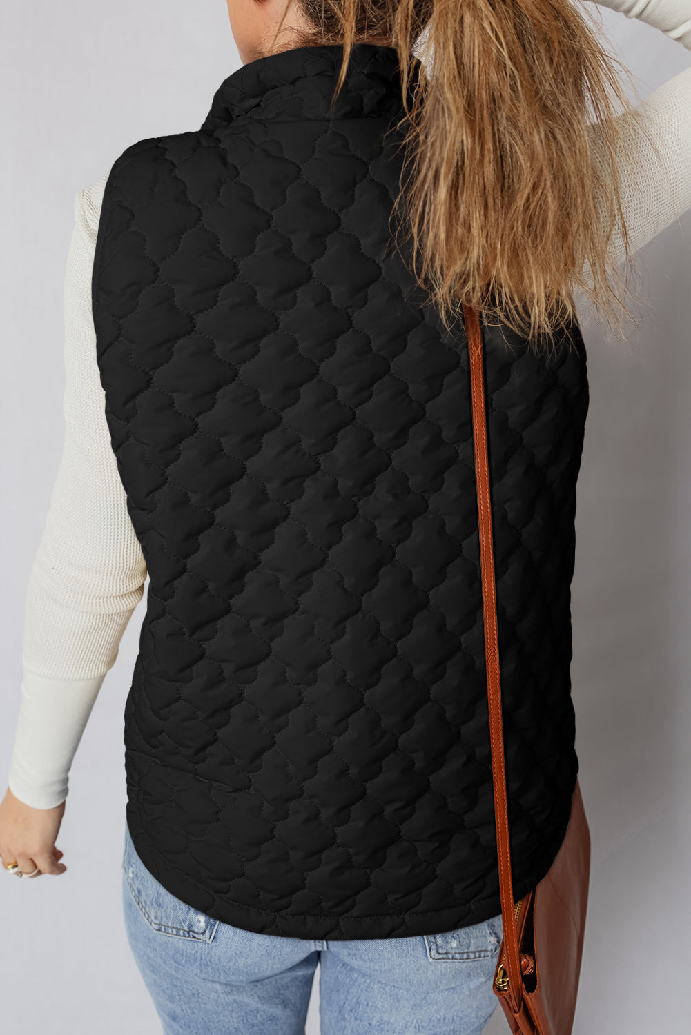 Evelyn Zip Up Winter Vest image 1