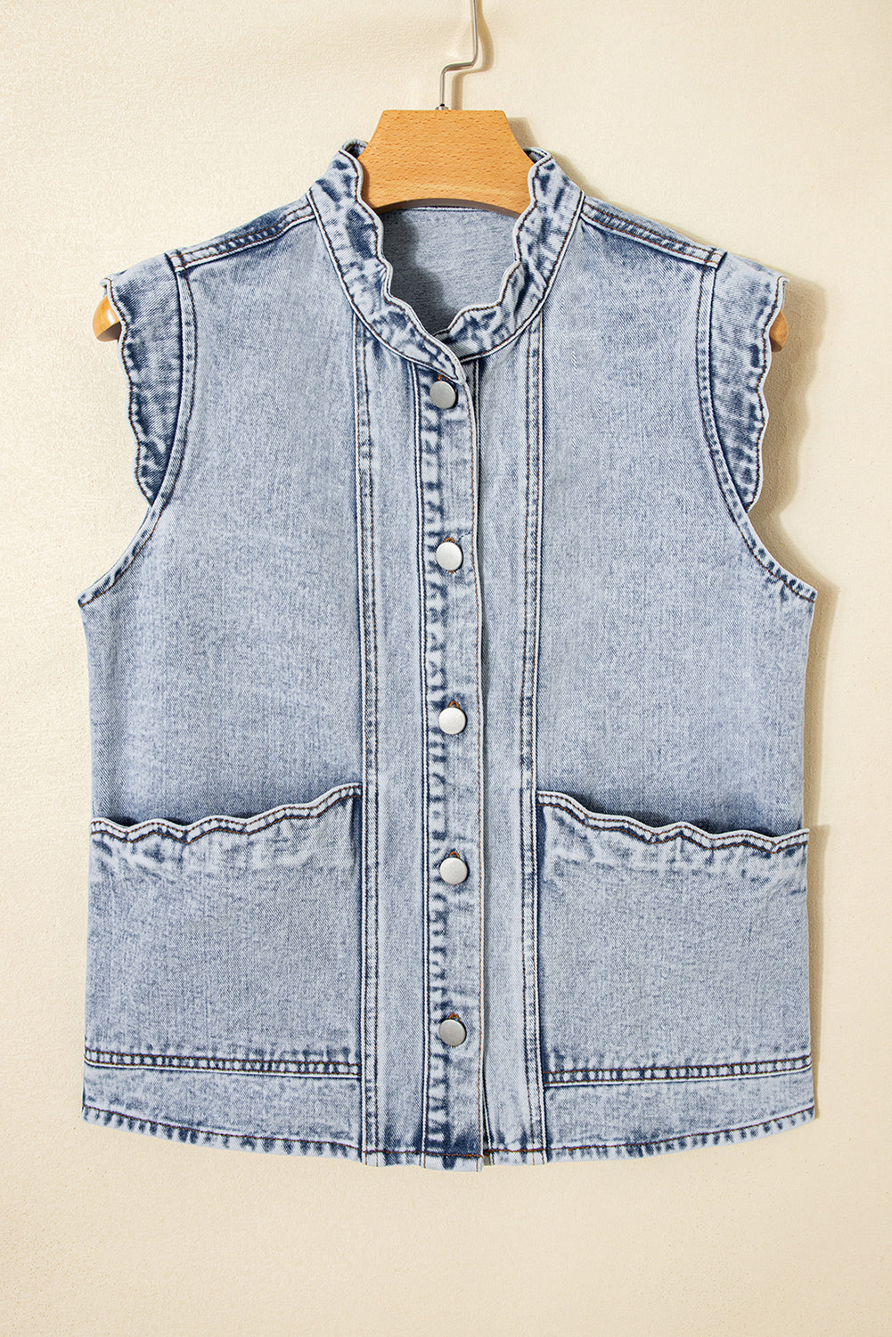 Ava Trim Patch Front Vest image 5