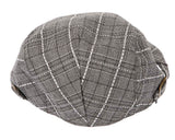 Charcoal tweed flat cap by Max Alexander image 4