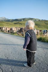 Baby/Kid Virgin Wool Vest - Charcoal image 0