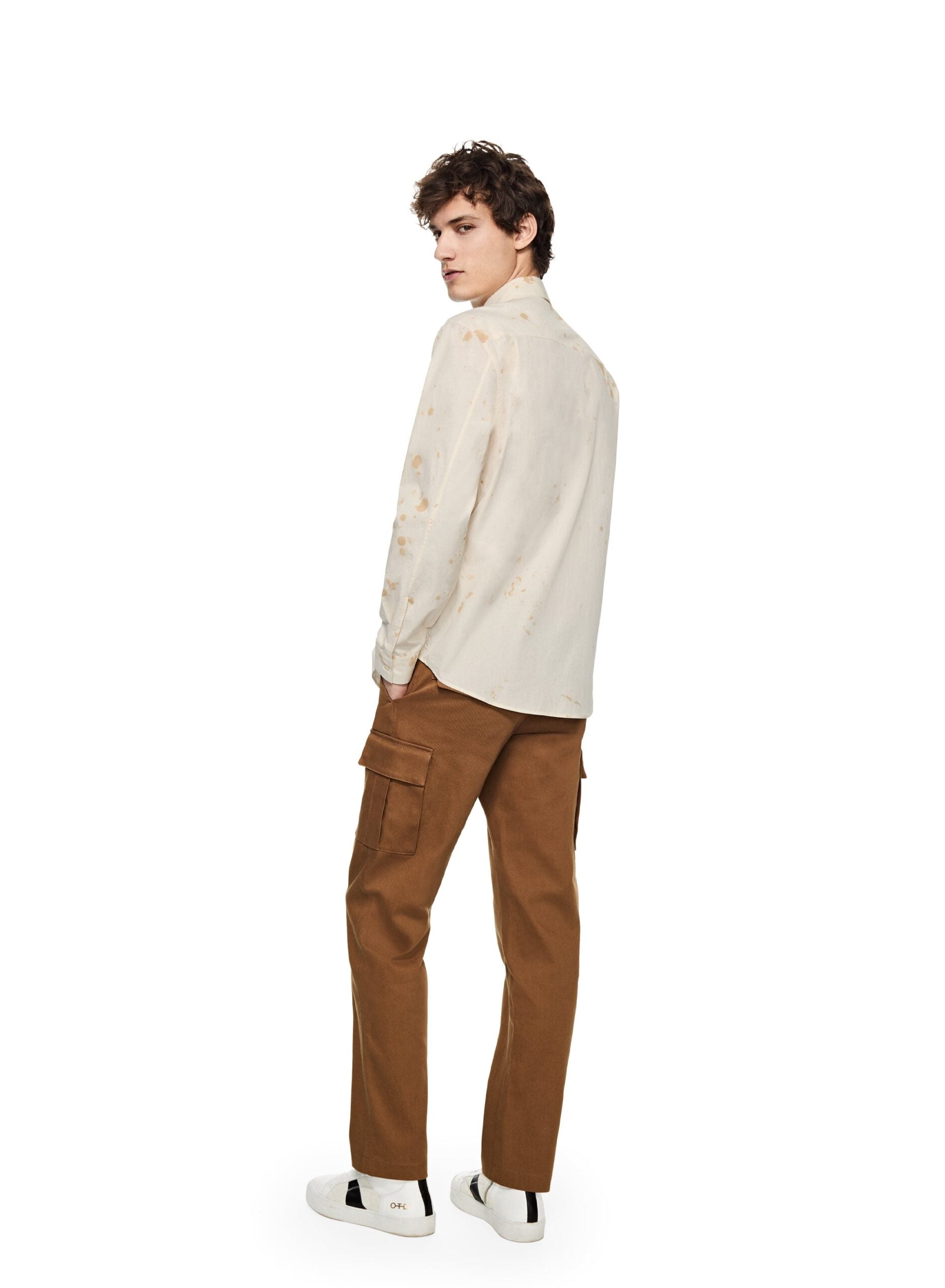 Long Sleeve Artist Shirt (Ecru) image 3