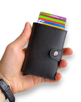 Angora - Vegan Leather RFID Mechanism Card Holder with Cash Compartment image 0