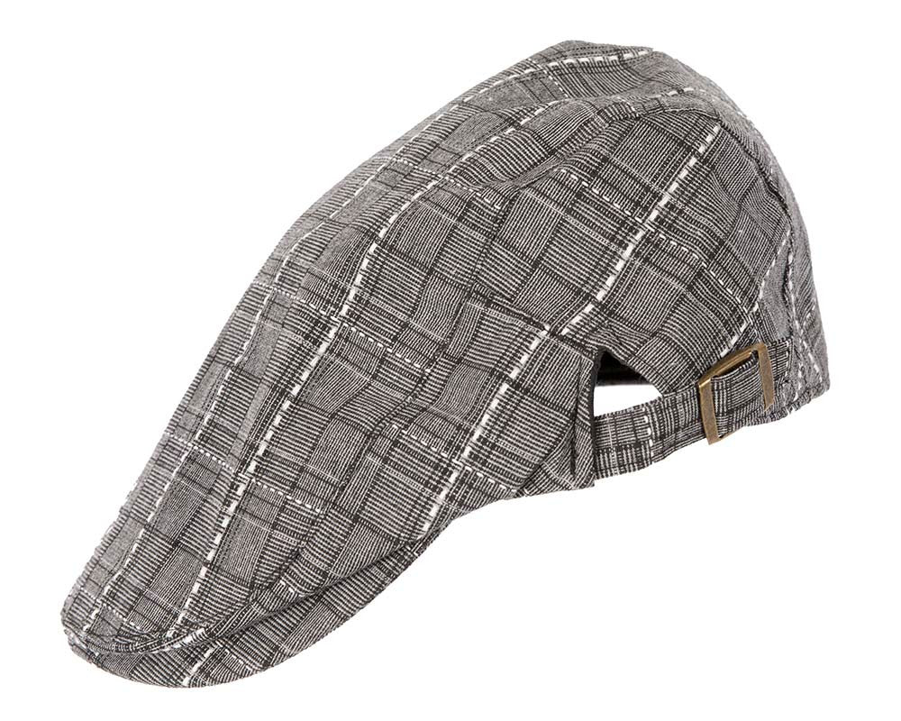 Charcoal tweed flat cap by Max Alexander image 1
