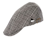 Charcoal tweed flat cap by Max Alexander image 1