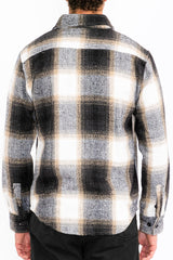 Wool Blend Flannel Shacket