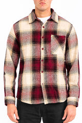 Wool Blend Flannel Shacket