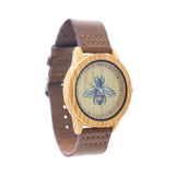 Bee Vintage Vegan Leather Strap WA-287-0