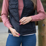 Vested Women's Nylon Puffer Vest