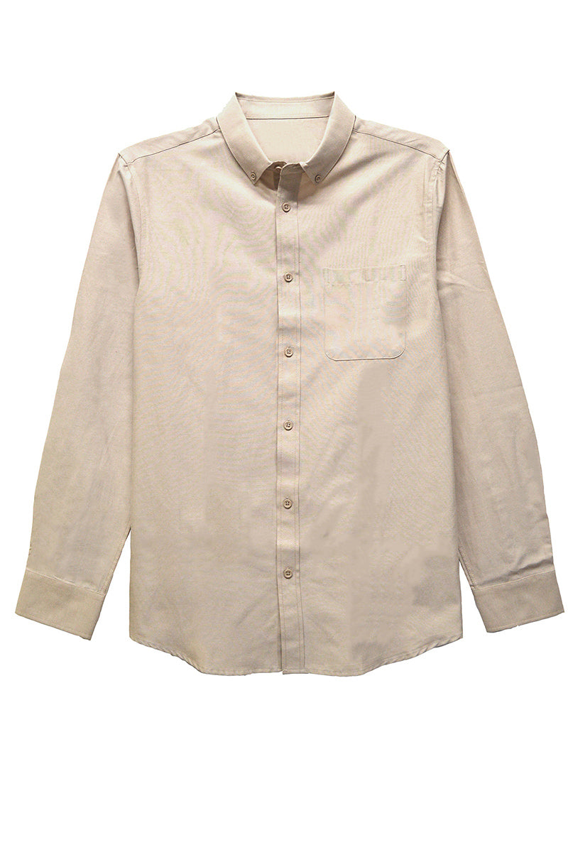 Classic Long Poly Cotton Blend Sleeve Shirt